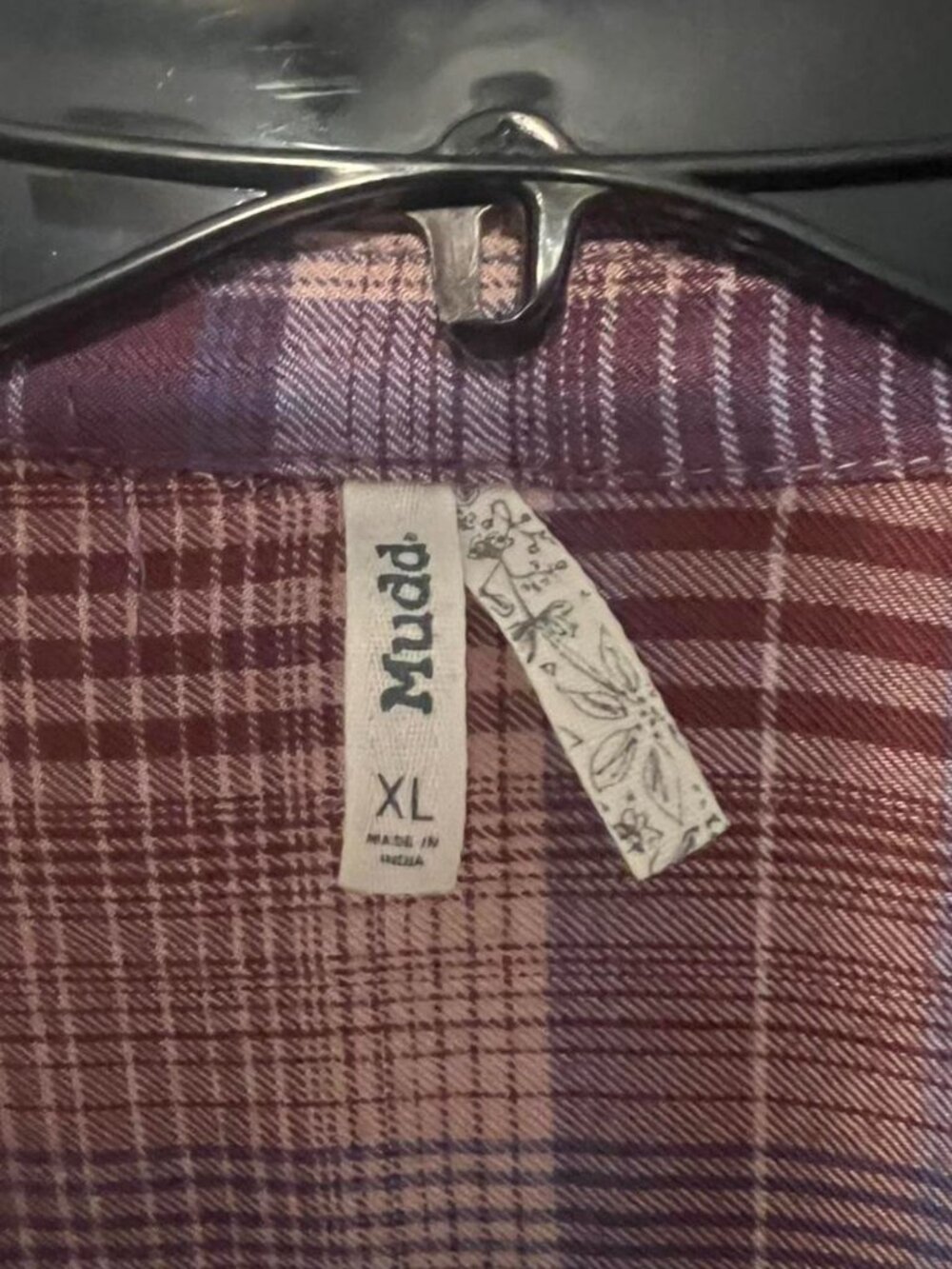Pink/Purple Flannel - Picture 3 of 4
